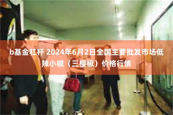 b基金杠杆 2024年6月2日全国主要批发市场低辣小椒（三樱椒）价格行情