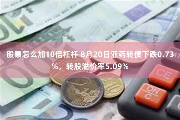 股票怎么加10倍杠杆 8月20日亚药转债下跌0.73%，转股