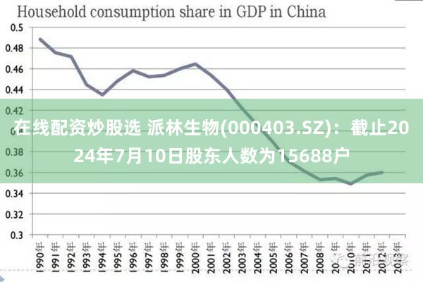 在线配资炒股选 派林生物(000403.SZ)：截止2024年7月10日股东人数为15688户