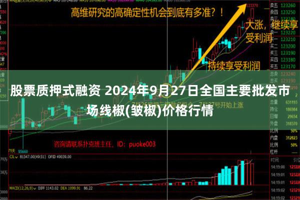 股票质押式融资 2024年9月27日全国主要批发市场线椒(皱椒)价格行情