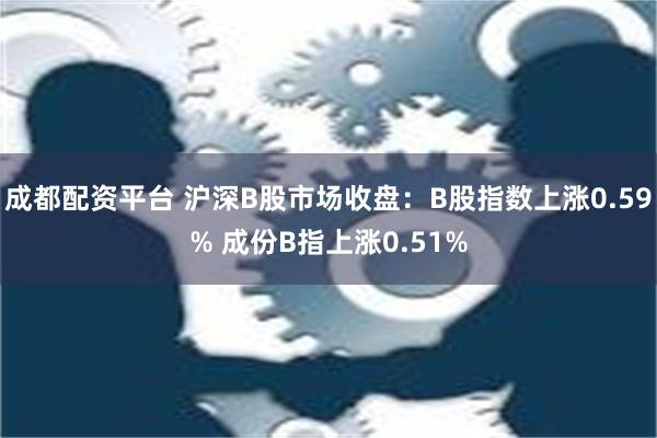 成都配资平台 沪深B股市场收盘：B股指数上涨0.59% 成份B指上涨0.51%